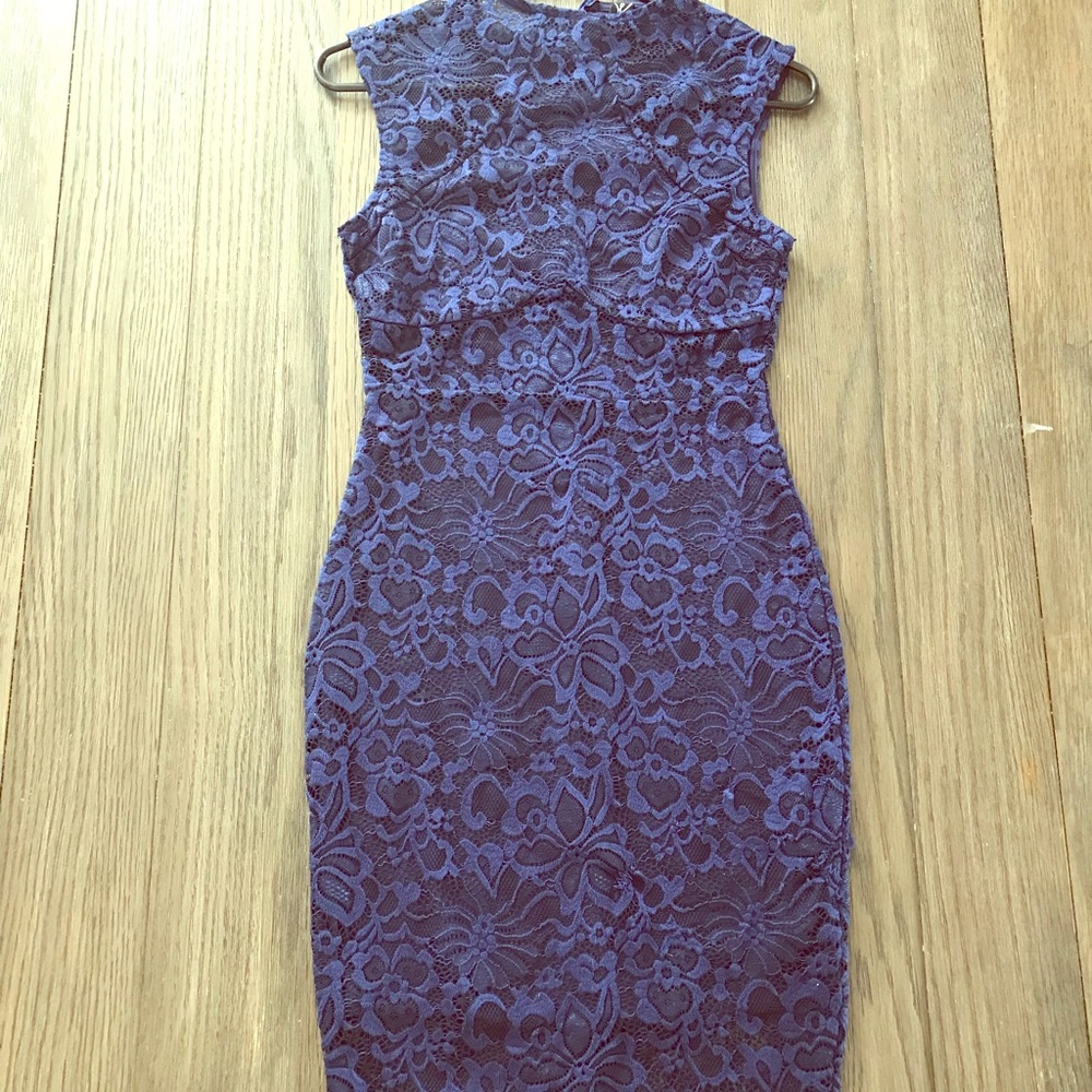 🎁Navy Blue Lace Dress🎁